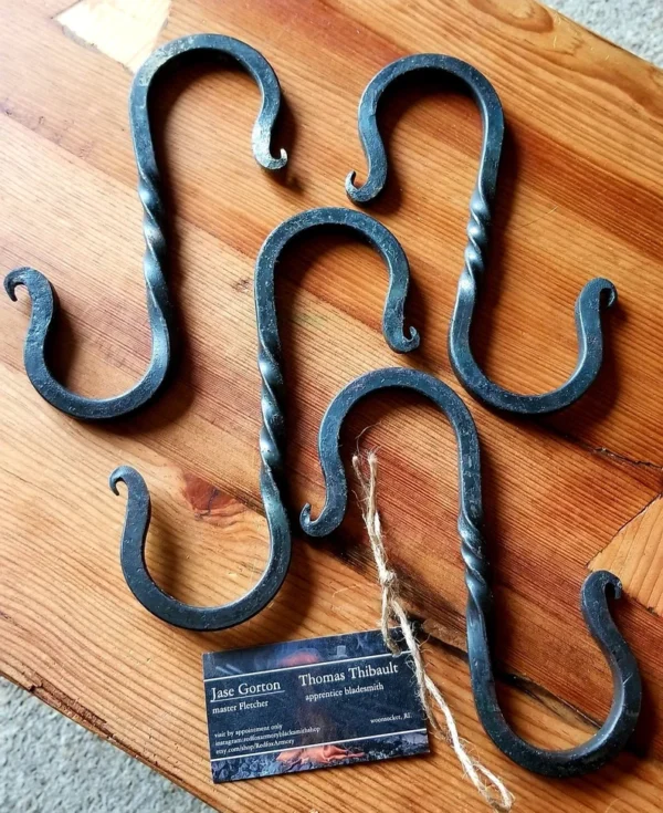 5 pack SQUARE S HOOKS large - Image 2