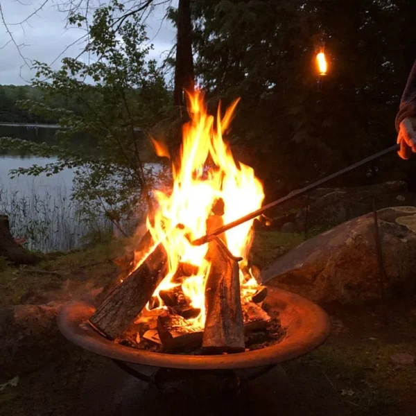 hand forged heavy duty extra long fire poker FREE lettering, different size,hook available - Image 2