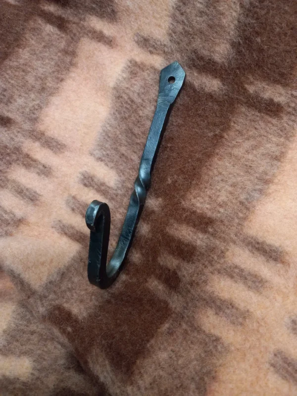 HAND FORGED large J hooks 5 PACK - Image 3