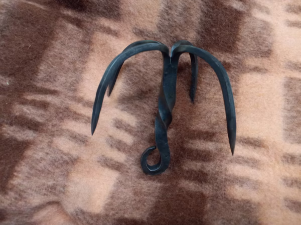 HAND FORGED hanging MEAT hook - Image 2