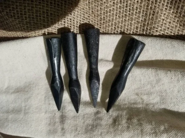 HAND FORGED bodkin TYPE 10 arrowhead 6 pack - Image 2