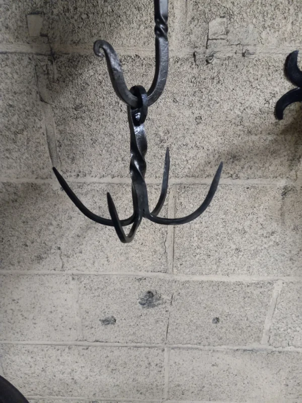 HAND FORGED hanging MEAT hook - Image 2