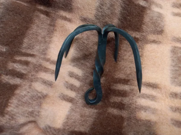 HAND FORGED hanging MEAT hook - Image 3