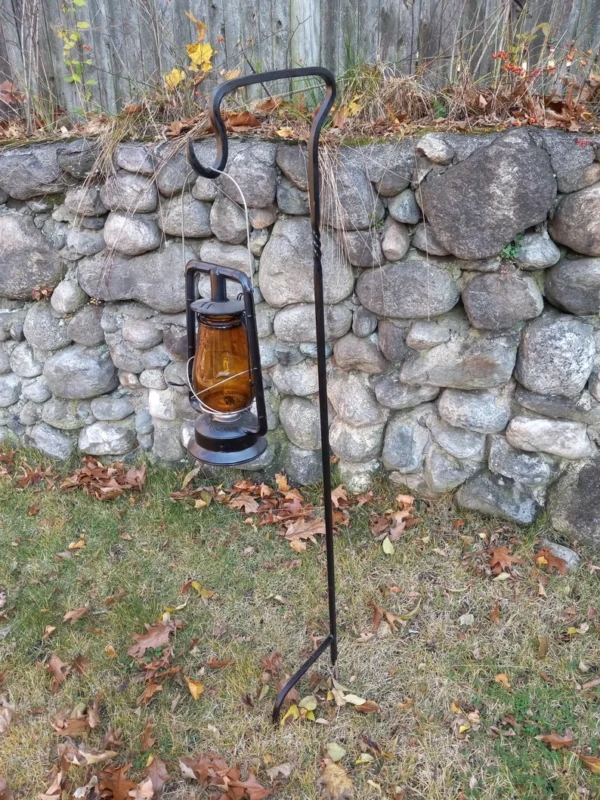 HAND FORGED heavy duty shepards hook 5ft, 7ft TALL - Image 3
